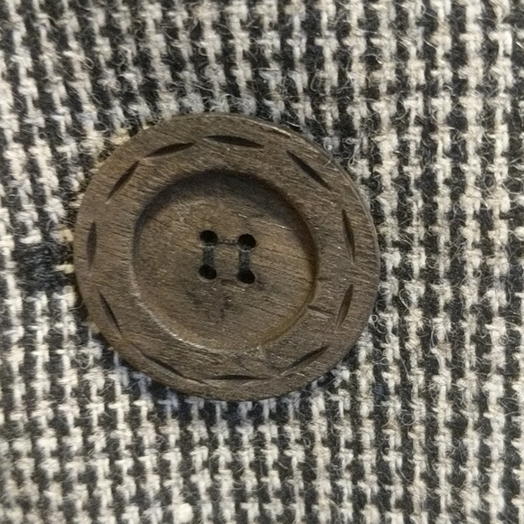 YSL wool blazer in black/white houndstooth - Picture 6 of 12